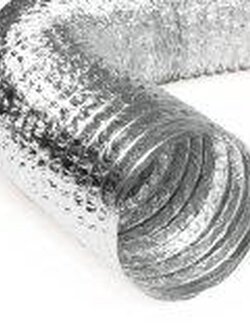 Citylights ท่อลมระบายอากาศ ขนาด 6 นิ้ว (150mm) ชนิดอลูมิเนียมฟอยล์ ยืดหยุ่น ยาว 10 ม