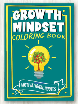 สมุดระบายสี Growth Mindset Coloring Book พร้อมคำคมสร้างแรงบันดาลใจ