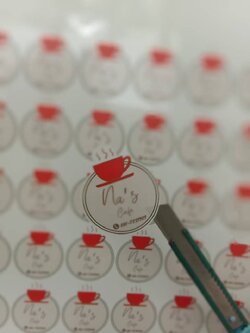 งานพิมพ์สติ๊กเกอร์ไดคัท