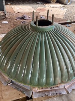 งานทองแดง ทำสีสนิมเขียว