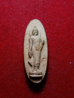 พระพุทธ 25 ศตวรรษ บล็อก 4 จุด เนื้อดิน ปี 2500 กทม. (SKU-08241)