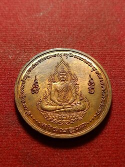 เหรียญทำน้ำมนต์ หลวงปู่ศรี มหาวีโร วัดป่ากุง จ.ร้อยเอ็ด พลังจิตพิชิตภัยพิบัติ ปี 2552 (SKU-10869)