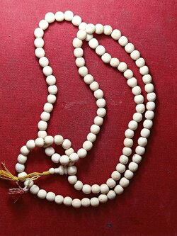 ประคำกรามช้าง (เม็ดใหญ่) หลวงพ่ออุตตมะ วัดวิเวการาม จ.กาญจนบุรี (SKU-09164)