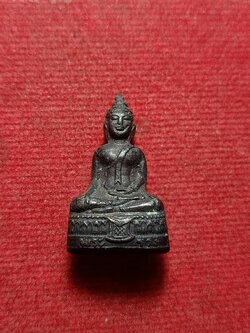 รูปหล่อปั๊ม ลพ.พระร่วง มณ. วัดมหรรณพารามวรวิหาร กรุงเทพ (SKU-12143)