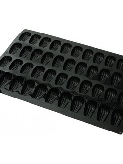 BXLS1 แผ่นซิลิโคนอบขนม รูปทรง Medeleine XL ผลิตจากอิตาลี