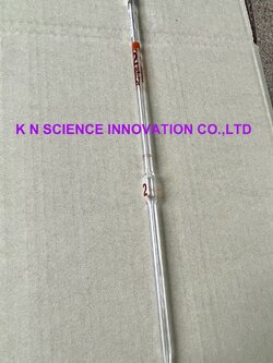 PIPETTES Transfer, Volumetric, Class A ปีเปตต์วัดปริมาตร แบบกระเปาะ (ขีดบอกปริมมาตรสีชาฝังในเนื้อแก้วไม่เลือนหาย) 7101