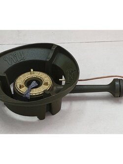 เตาแก๊สแรงดันสูง เตาเร่ง เปลวไฟเอียง KB5 กะทะเป็นบังลมในตัว ของ Micro