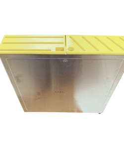 KB-2Y กล่องสเตนเลสเก็บมีด ฝาสีเหลือง
