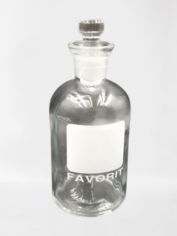 B.O.D bottle 300 ml, with glass robotic stopper,ยี่ห้อ Favorit P808497