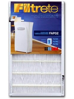3M แผ่นฟิลเตอร์กรองอากาศ สำหรับเครื่องฟอกอากาศ filtrete รุ่น อัลตร้าคลีน FAP02