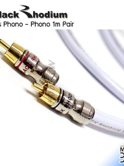 Black Rhodium Opus Phono - Phono Cable 1M Pair 240611 (ของแท้ 100%)