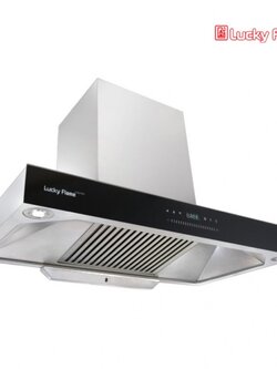เครื่องดูดควัน LUCKY FLAME รุ่น RG-911T(N) รุ่นใหม่ มาแทนรุ่น RG-911T ฟรี ท่อเฟล็กซ์ พลังดูดเพิ่มขึ้นเป็น 1,600 ลบ.ม./ชม