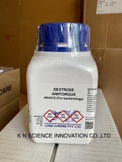 Dextrose anhydrous (D-Glucose anhydrous), AR/ACS ,500 g, Loba 0317000500