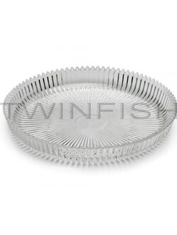 ADPW1-10 จานโชว์อาหารอคิลิคใส 10 นิ้ว