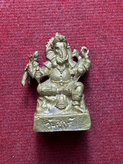 รูปหล่อพระพิฆเนศวร์ 4 กร อุทยานพระพิฆเนศวร จ.นครนายก (SKU-13324)