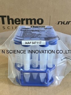 Conical Centrifuge Tube Sterile Polypropylene Centrifuge Tube,15ml Conical Tube Rack, 25 tubes/rack ยี่ห้อNunc™ 339651
