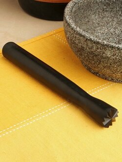 PML-8.5 อุปกรณ์ขยี้ผลไม้พลาสติกสีดำ 8.5 นิ้ว