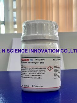 M 1223I ORNITHINE DECARBOXYLASE BROTH 100 GM ,อาหารเลี้ยงเชื้อ,culture media,Himedia SKU-01341