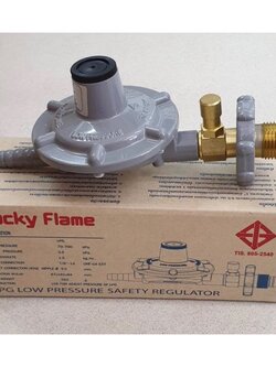 ชุดหัวปรับแรงดันต่ำ ลัคกี้เฟลม เซฟตี้ LS-325S เกลียวทองเหลืองแท้ ไม่ผุ
