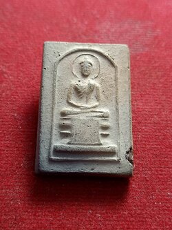 พระสมเด็จนะฤาชา หลวงพ่อสำเนียง อยู่สถาพร วัดเวฬุวนาราม จ.นครปฐม(SKU-01355)