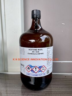 Acetone, 99.5%, AR/ACS, 4 L, RT ,Loba 0001204000