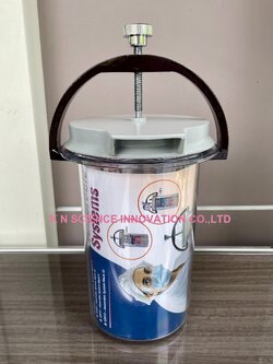 ANAEROBIC JAR 3.5 L SET 1 PC ,โถบ่มไร้อ๊อกซิเจน,Himedia LE 002