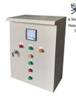 MJ-tech ตู้คอนโทรลมอเตอร์ Star delta ขนาด 25HP 3 Phase แบบมีหลังคา