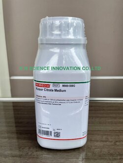 KOSER CITRATE MEDIUM 500 GM,อาหารเลี้ยงเชื้อ,culture media,Himedia M 069