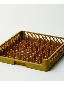 PT-17 ลังพลาสติกสำหรับเก็บจาน ถาด แบบมีหมุด 64 อันเปิด 1 ข้าง