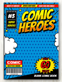 สมุดวาดการ์ตูน Blank Comic Book 3