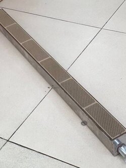 หัวเตาอินฟาเรด แผงรังผึ้ง เตาปิ้งย่าง Thai Flower ของรุ่น IF-1899