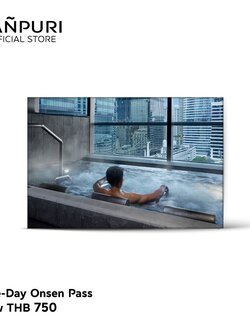 [E-voucher]PANPURI Wellness Onsen Day Pass E-Voucher ออนเซ็น