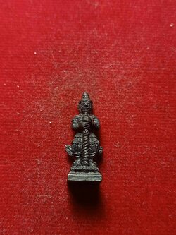 รูปหล่อท้าวเวสสุวรรณ หลวงพ่อเพี้ยน วัดเกริ่นกฐิน จ.ลพบุรี (SKU-03897)