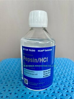 Pepsin-HCl Cleaning Solution,250mL ยี่ห้อ Mettler toledo 51350100