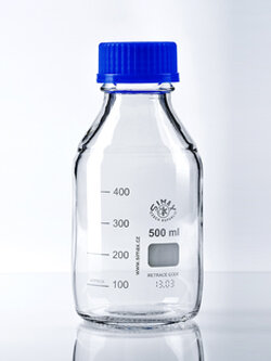 Laboratory bottle “clear” screw cap GL45,ยี่ห้อ ,simax 1632414