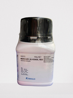 MERCURIC IODIDE, RED AR/ACS KemAus 100 GM KA313