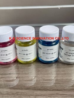 สารละลายบัฟเฟอร์ pH Buffer Mini Kits, 4 x 50ml, ยี่ห้อ OHAUS (สินค้าจัดโปรโมชั่นพิเศษ มีจำนวนจำกัด Exp.Date NOV/2026) 30643404