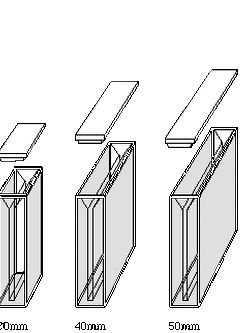 Micro cuvette, Special Optical Glass, 10 mm pathlength, 0.7 ml,ยี่ห้อ Starna Scientific/UK (2 pcs/pack) STA-2-18/SOG/10
