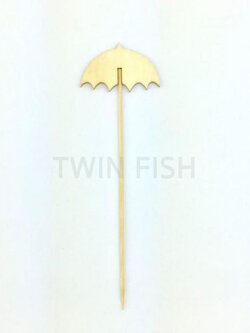 WCP230 ไม้จิ้มค็อกเทล แบบร่ม