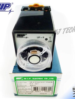 WIP STAR-DELTA TIMER Input 380 VAC 50/60Hz. รุ่น WT-34C