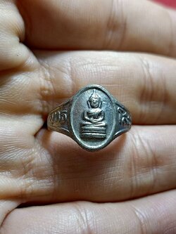 แหวนพุทธโสธร เนื้ออัลปาก้า วัดโสธรวราราม จ.ฉะเชิงเทรา (SKU-06203)