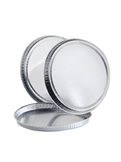 ถาดอลูมิเนียมสำหรับใส่ตัวอย่าง Aluminium Moisture pan (Set 50) ยี่ห้อ Ohaus (U.S.A.) 30585411
