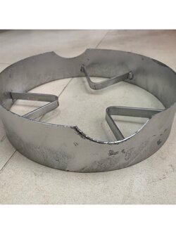 ที่บังลมเตาออโต้ สูง 2.5 นิ้ว เส้นผ่านศูนย์กลาง 10.5 นิ้ว สำหรับเตาออโต้