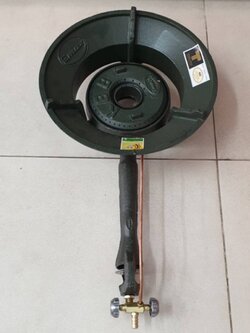 เตาแก๊สแม่ค้า แบบหัวเร่ง แรงดันสูง KB8 Gmax ท่อยาว ไฟแรง อย่างหนา พร้อมวาวล์