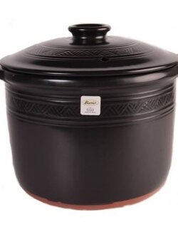 162-2111 Buono หม้อเคลือบดินเผา(GINPO) ขนาดบรรจุ 4.0 ลิตร