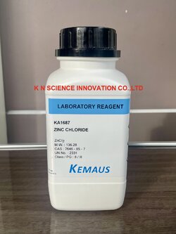 ZINC CHLORIDE anhydrous Lab KemAus 500 GM KA1687