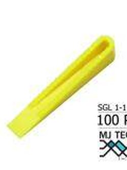 MJ-tech ลิ่มปรับระดับพื้นกระเบื้องระดับผนังกระเบื้อง tile leveling SGL 1-1 100 ตัว