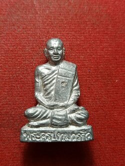 รูปหล่อพระครูปทุมวรกิจ (หลวงพ่อชำนาญ อุตตมปญโญ) วัดบางกุฎีทอง จ.ปทุมธานี (SKU-12919)