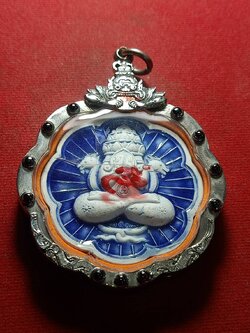 จตุคามรามเทพ หลักเมืองพุทธาคมเขาอ้อ หลังพระปิดตาพังพะกาฬ ปี 2549 ขนาด 5 ซ.ม (SKU-11238)