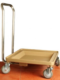 PT-20 และ PT-21 รถเข็นพร้อมที่จับสเตนเลส